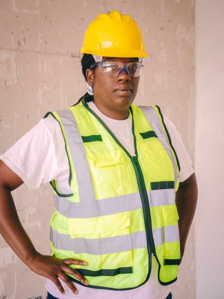 High-visibility safety vest